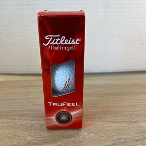 Titleist TruFeel Golf Ball - White